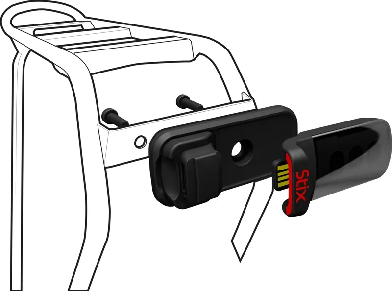 2019 Specialized Stix Reflector Mount in Black