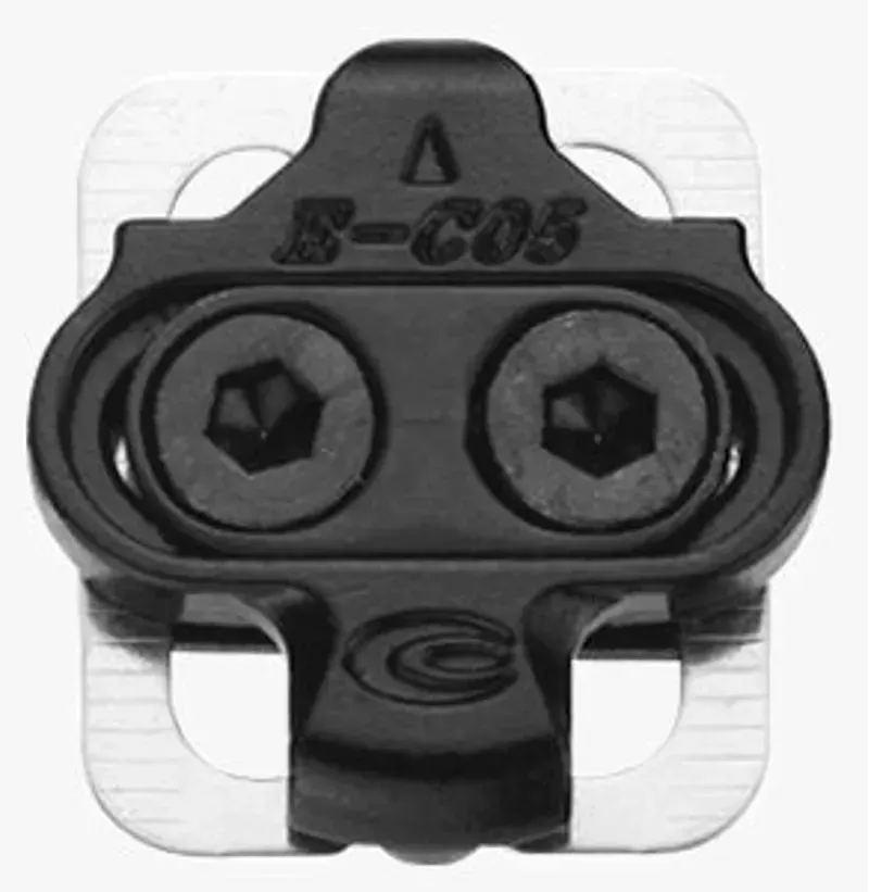 Exustar E-CO5F SPD Single Release Cleats in Black