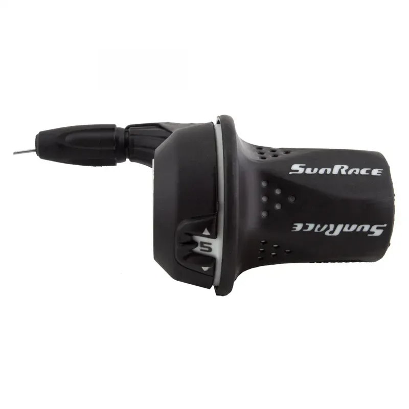 Sunrace TSM21 5-speed twist Shifter in Black/Gray