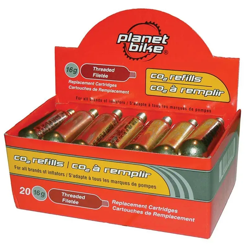 Planet Bike 16g CO2 - 20-pack