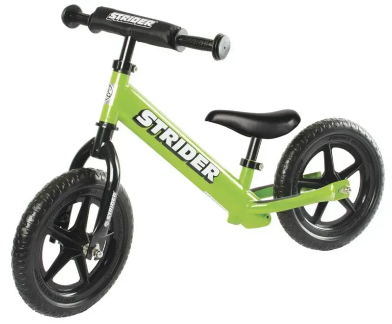Strider ST-S4 Sport 12 Pedal-Free Bike w/ XL Post in Green