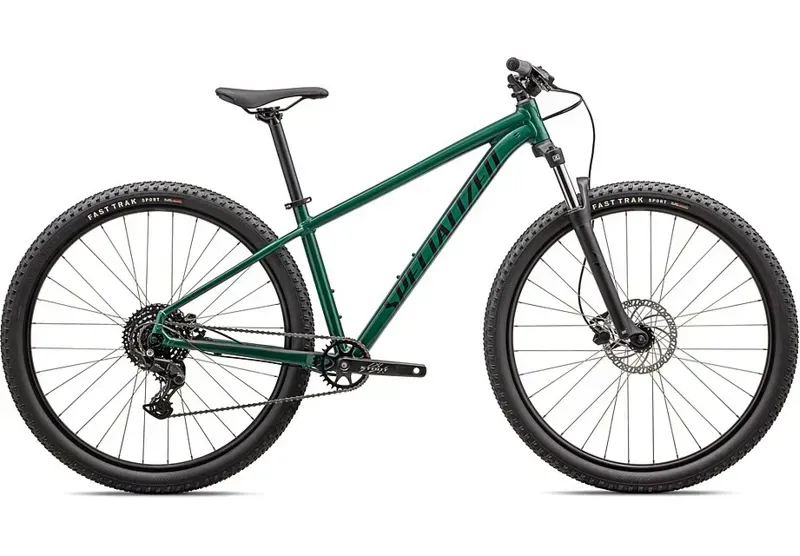 Specialized Rockhopper Sport Trail Bike in Pine Green/Obsidian