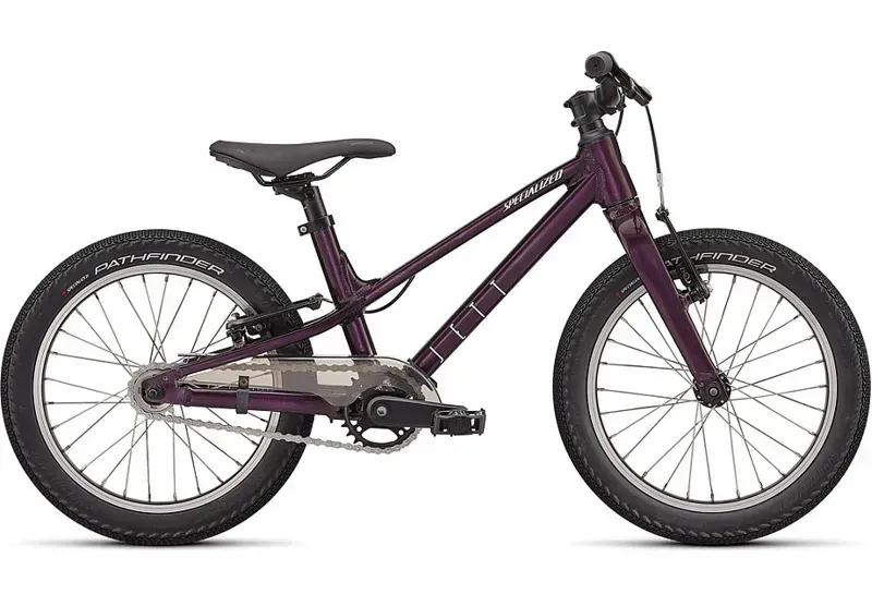 Specialized Jett 16 Single Speed Kids Bike in Cast Berry/UV Lilac