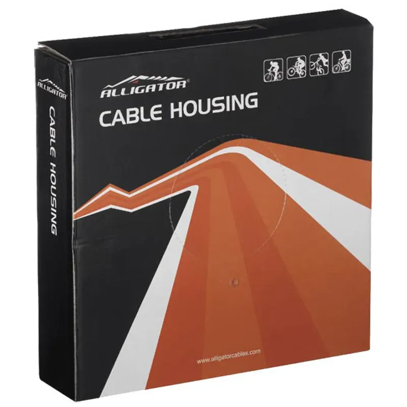 Alligator 4mm Derailleur Housing in Black