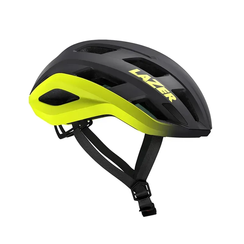 Lazer Strada KinetiCore Helmet in Gray/Flash Yellow-4