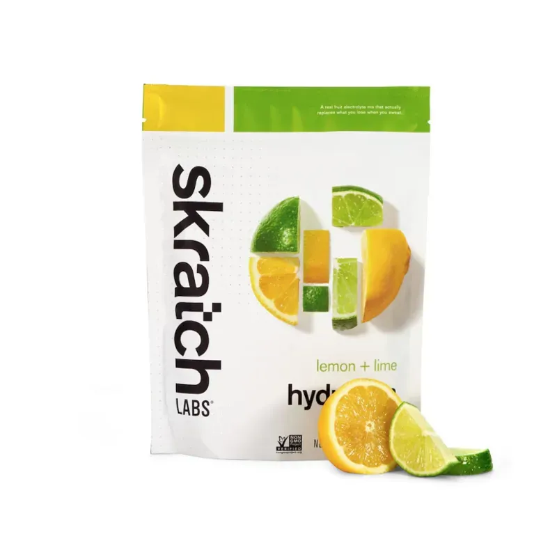 Skratch Labs Hydration Sport Drink Mix - Lemon + Lime Box Of 20 1 packet (22g)