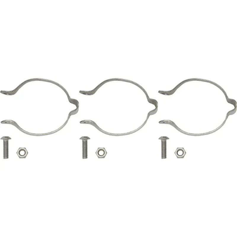 Problem Solvers Clamp-On 25.4mm Cable Guides in Silver