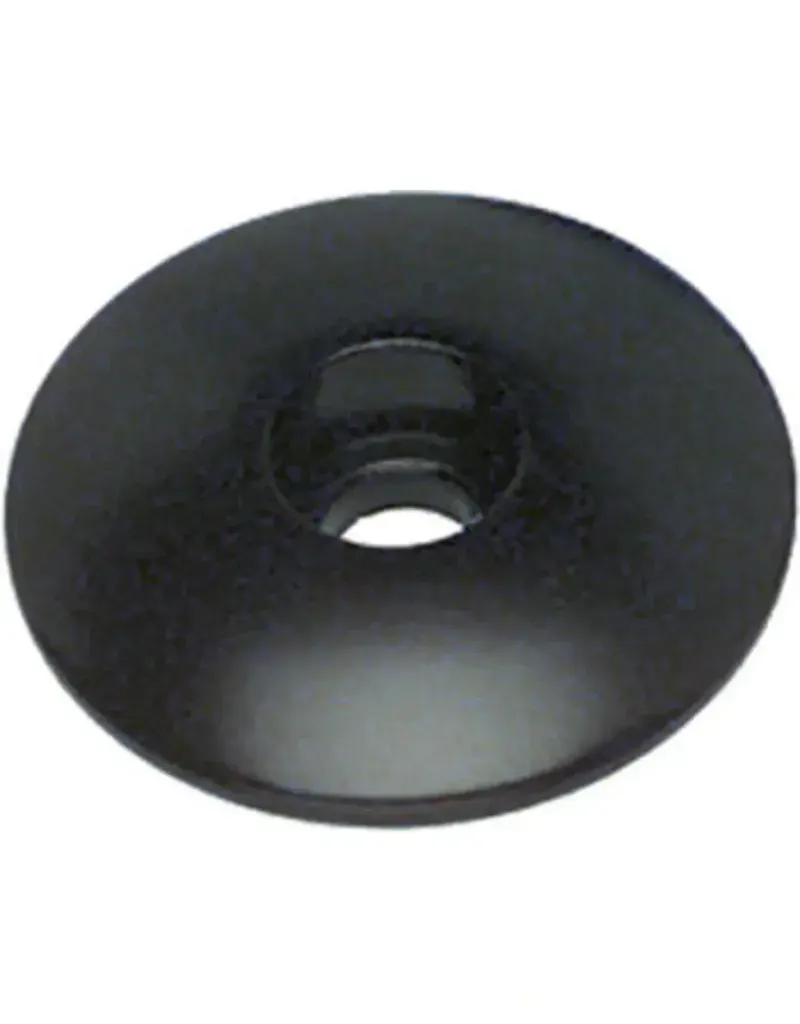 Problem Solvers 1-1/8-inch Top Cap for Al./Chromoly Steerers in Black