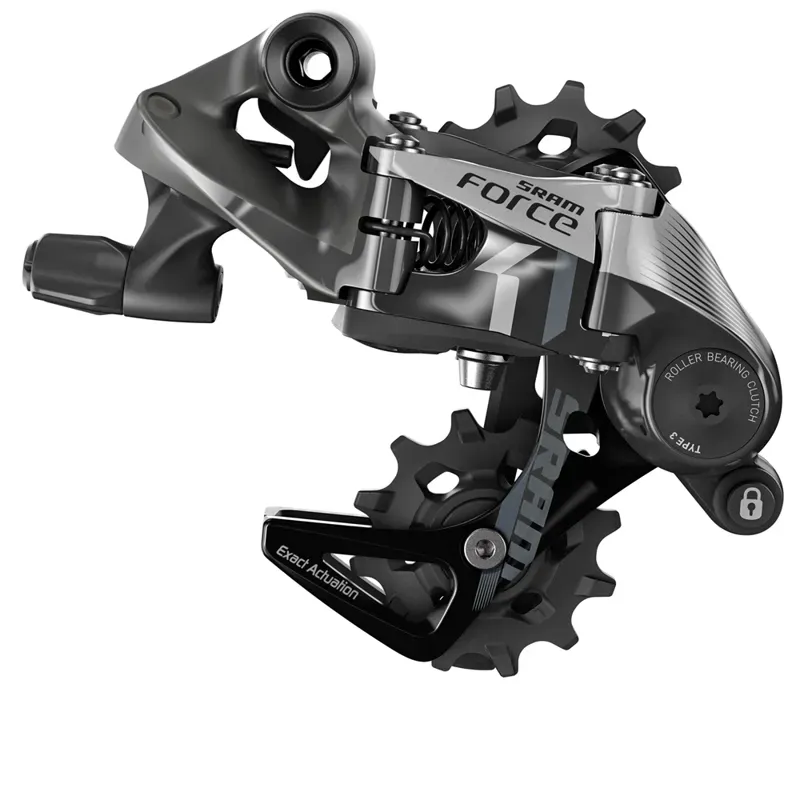 SRAM Force 1 Type 3.0 11-speed Rear Derailleur Short Cage in Gray