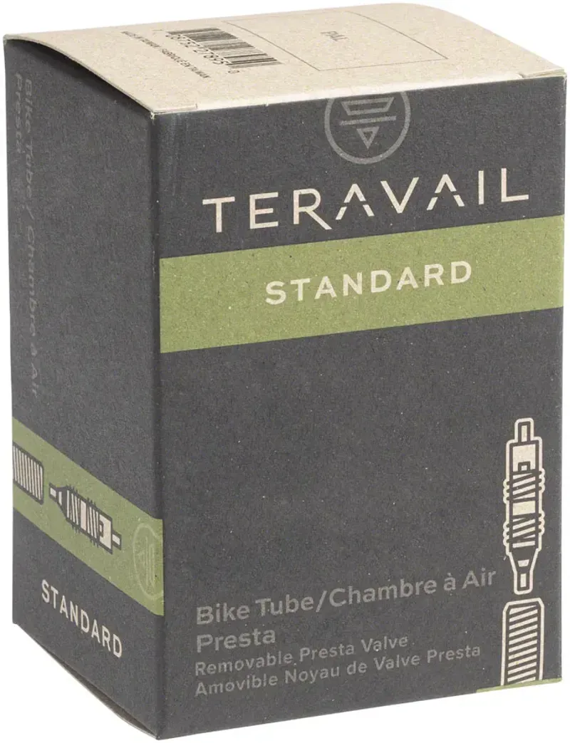 Teravail Presta Valve 29x2-2.4 48mm Standard Tube in Black