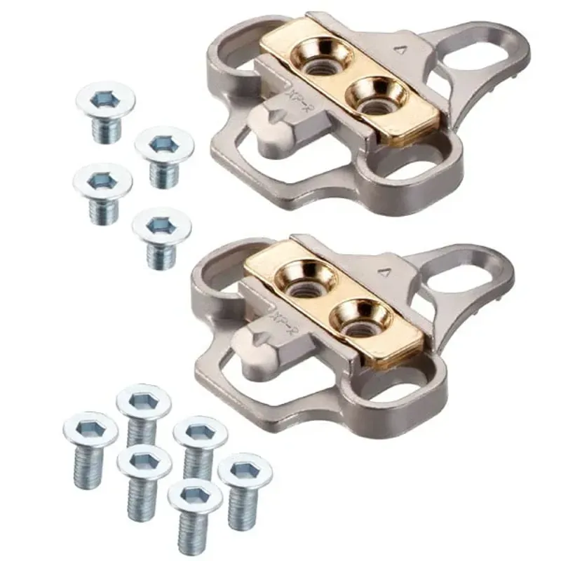 Xpedo XPR 6-degree Float 3-hole to 2-hole SPD Cleat Set in Silver